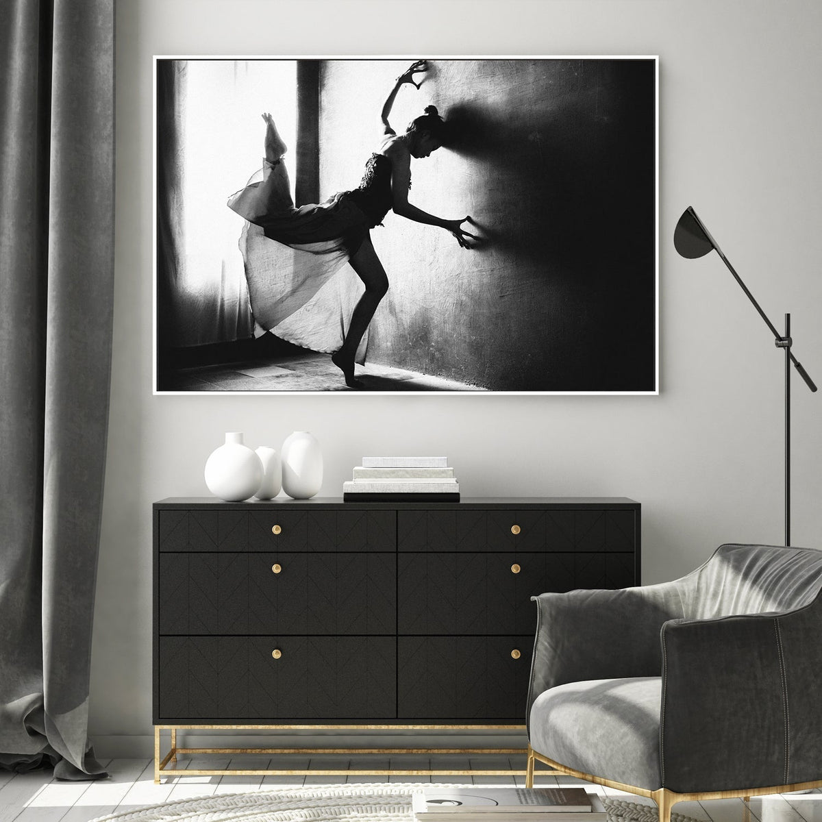 The Scorpion Dance, by Sebastian Kisworo-Gioia-Prints-Framed-Canvas-Poster-GIOIA-WALL-ART