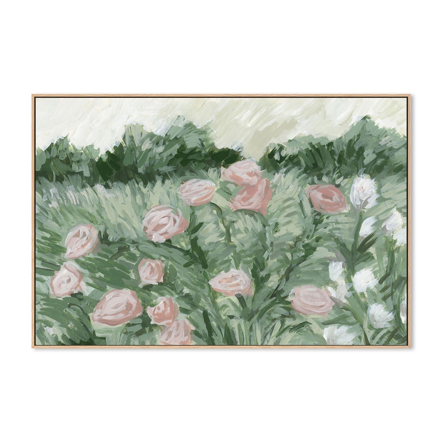 wall-art-print-canvas-poster-framed-The Secret Garden, Style D-by-Emily Wood-Gioia Wall Art