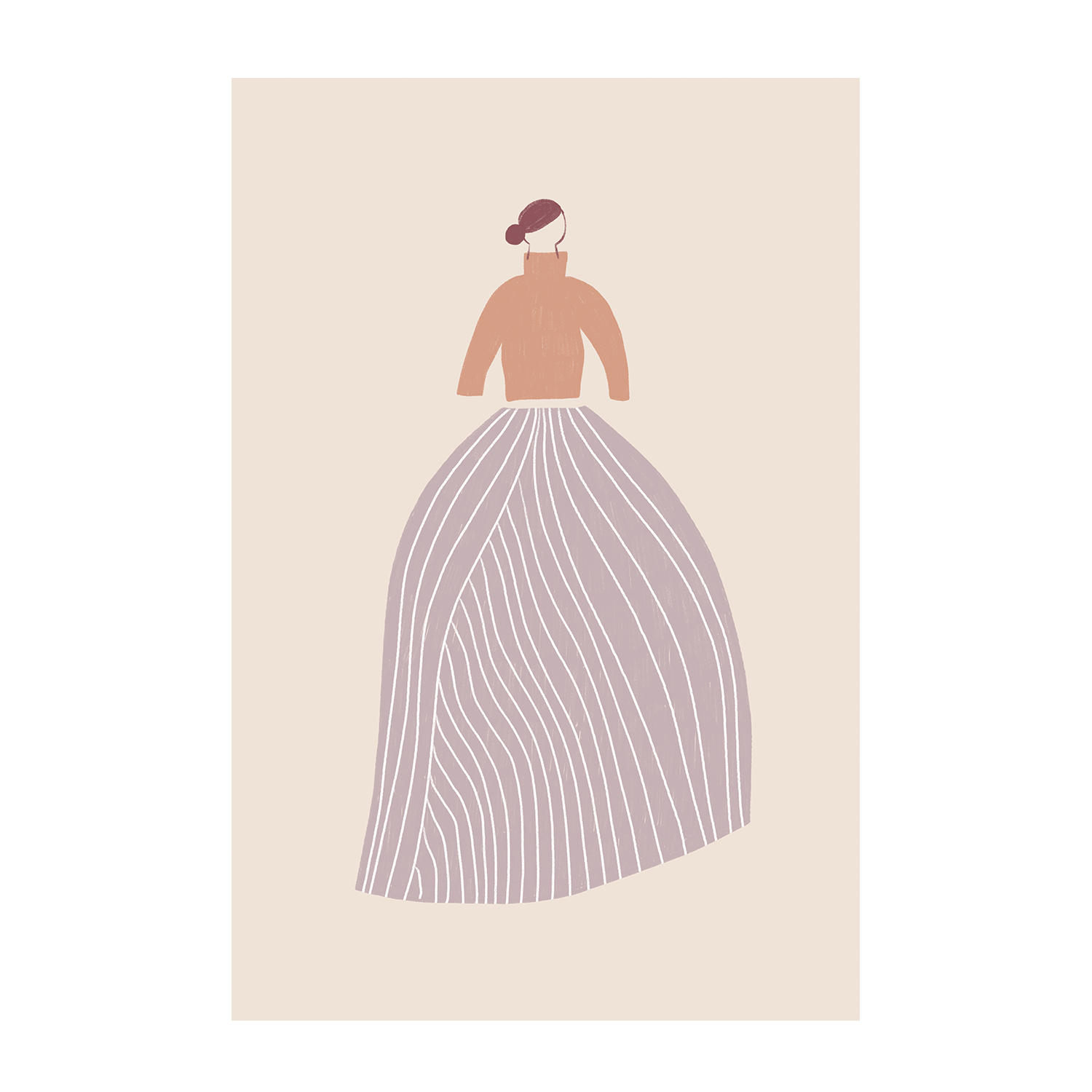 wall-art-print-canvas-poster-framed-The Skirt , By Menina Lisboa-1