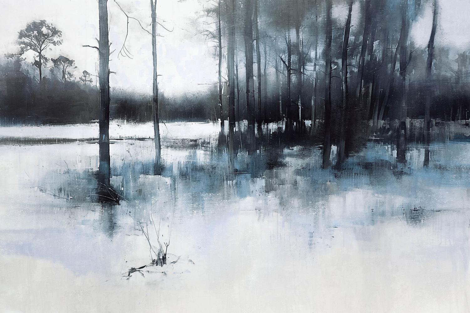 wall-art-print-canvas-poster-framed-The Sleeping Woods-1
