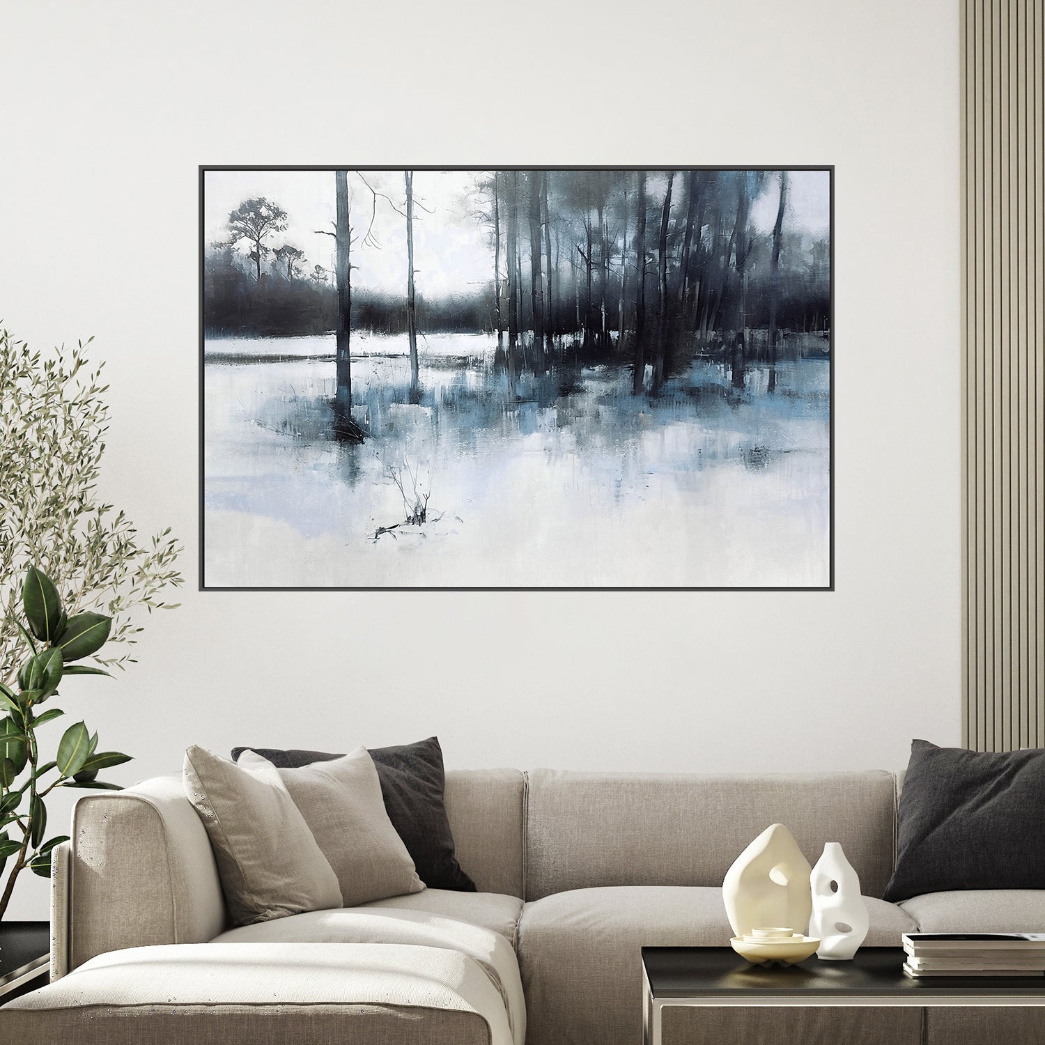 wall-art-print-canvas-poster-framed-The Sleeping Woods-2
