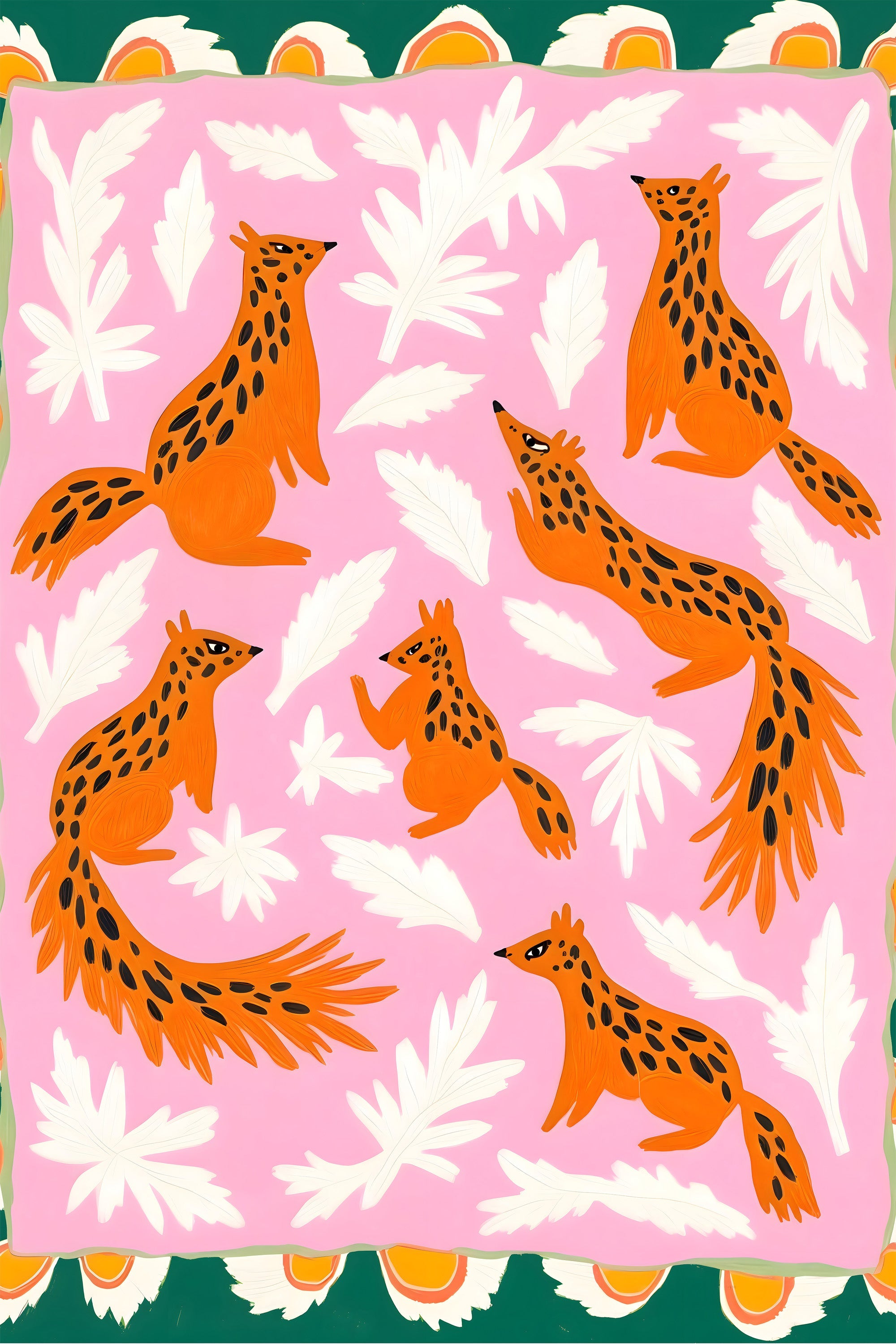 wall-art-print-canvas-poster-framed-The Squirrel Society Meets on Sundays-1