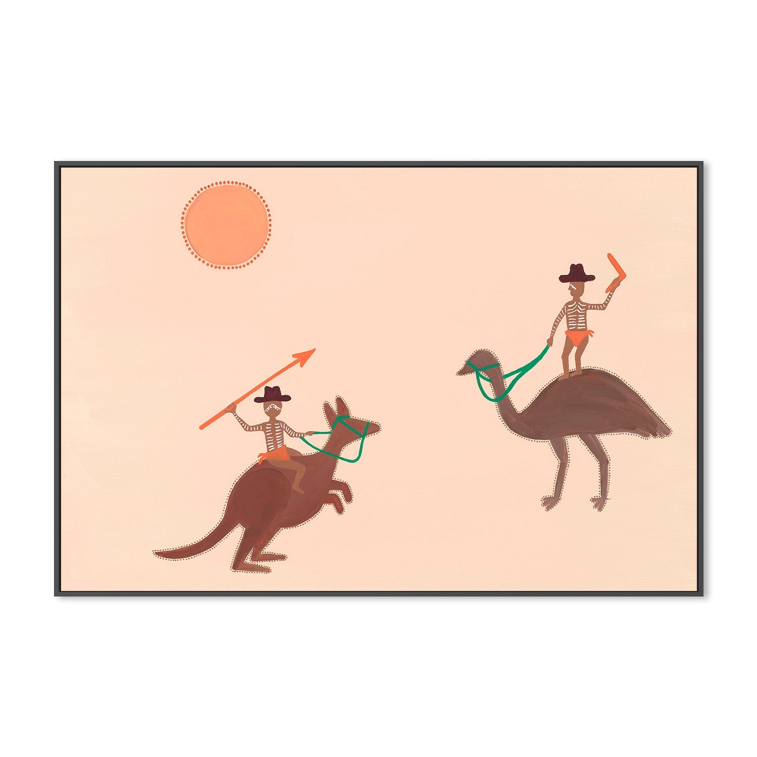 wall-art-print-canvas-poster-framed-The Sundown Stand off-3
