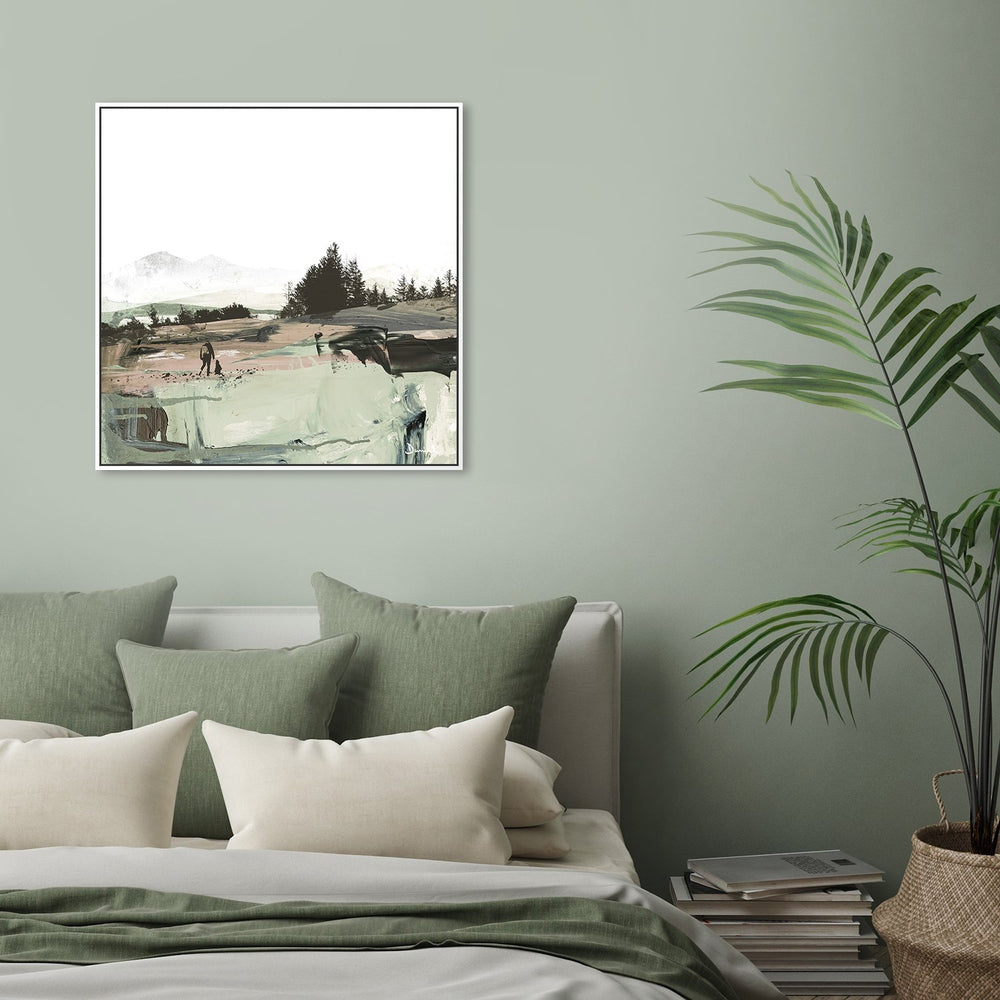 wall-art-print-canvas-poster-framed-The Walk , By Dan Hobday-by-Dan Hobday-Gioia Wall Art