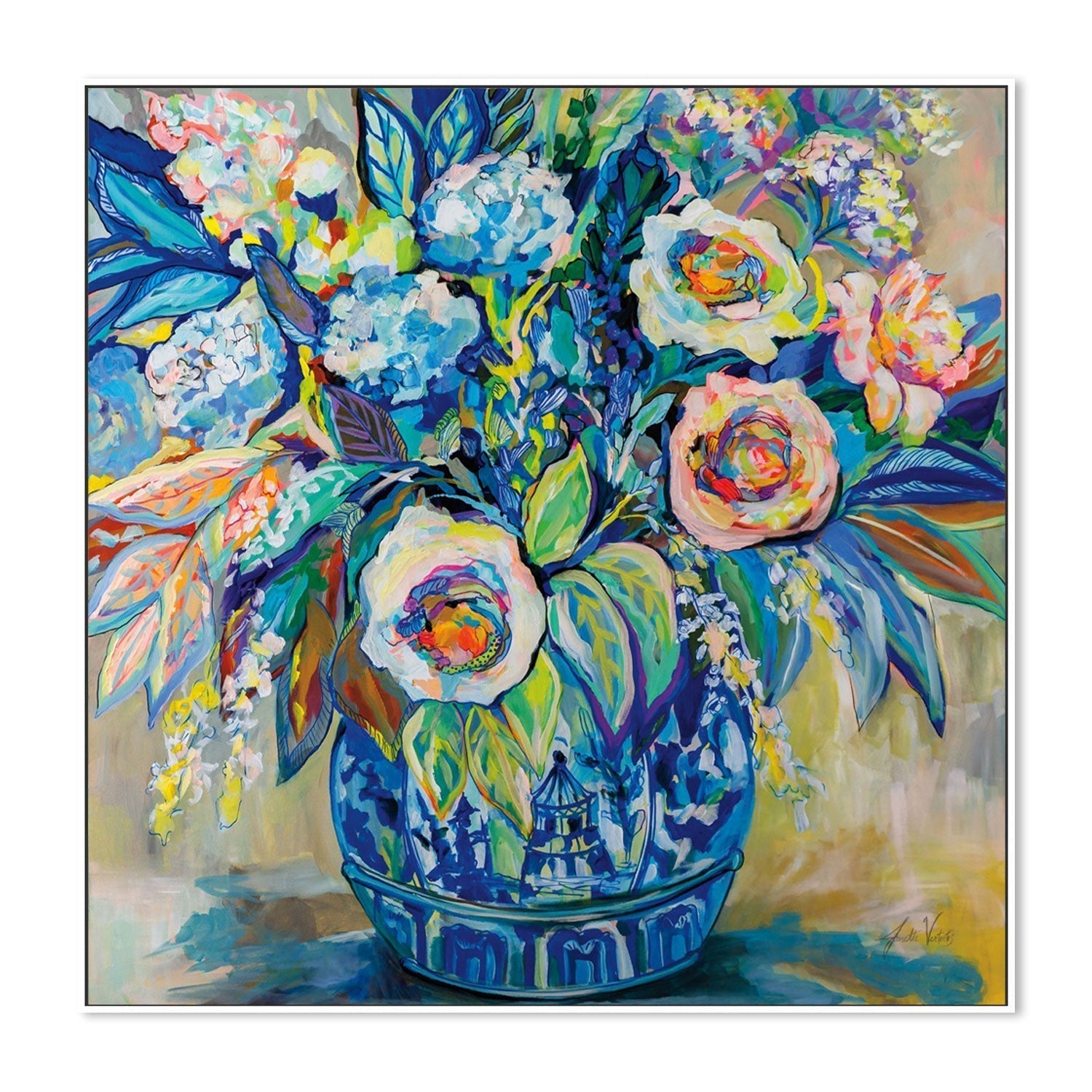 wall-art-print-canvas-poster-framed-Think Spring-by-Jeanette Vertentes-Gioia Wall Art