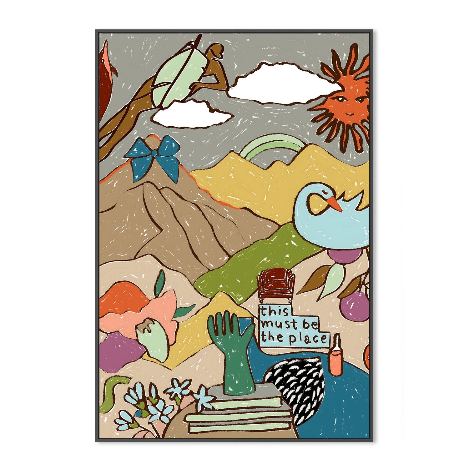 wall-art-print-canvas-poster-framed-This Must Be the Place-3