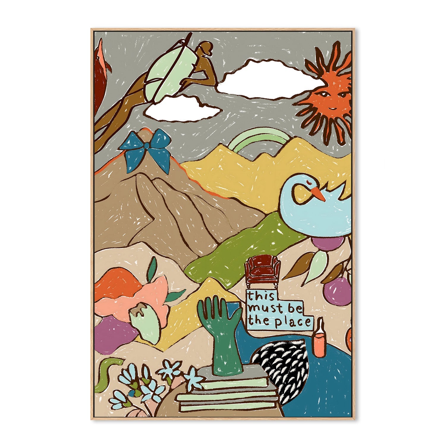 wall-art-print-canvas-poster-framed-This Must Be the Place-4