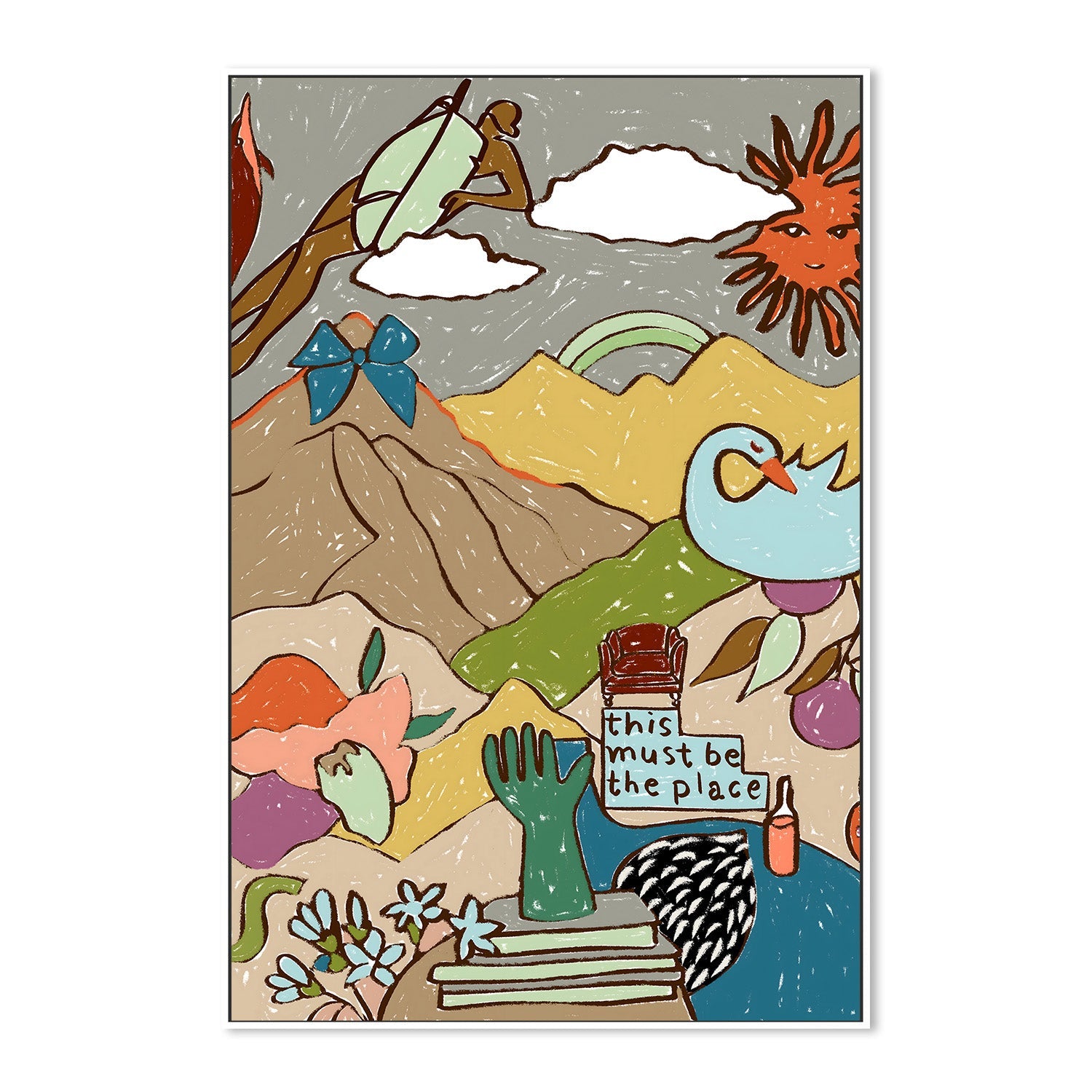 wall-art-print-canvas-poster-framed-This Must Be the Place-5