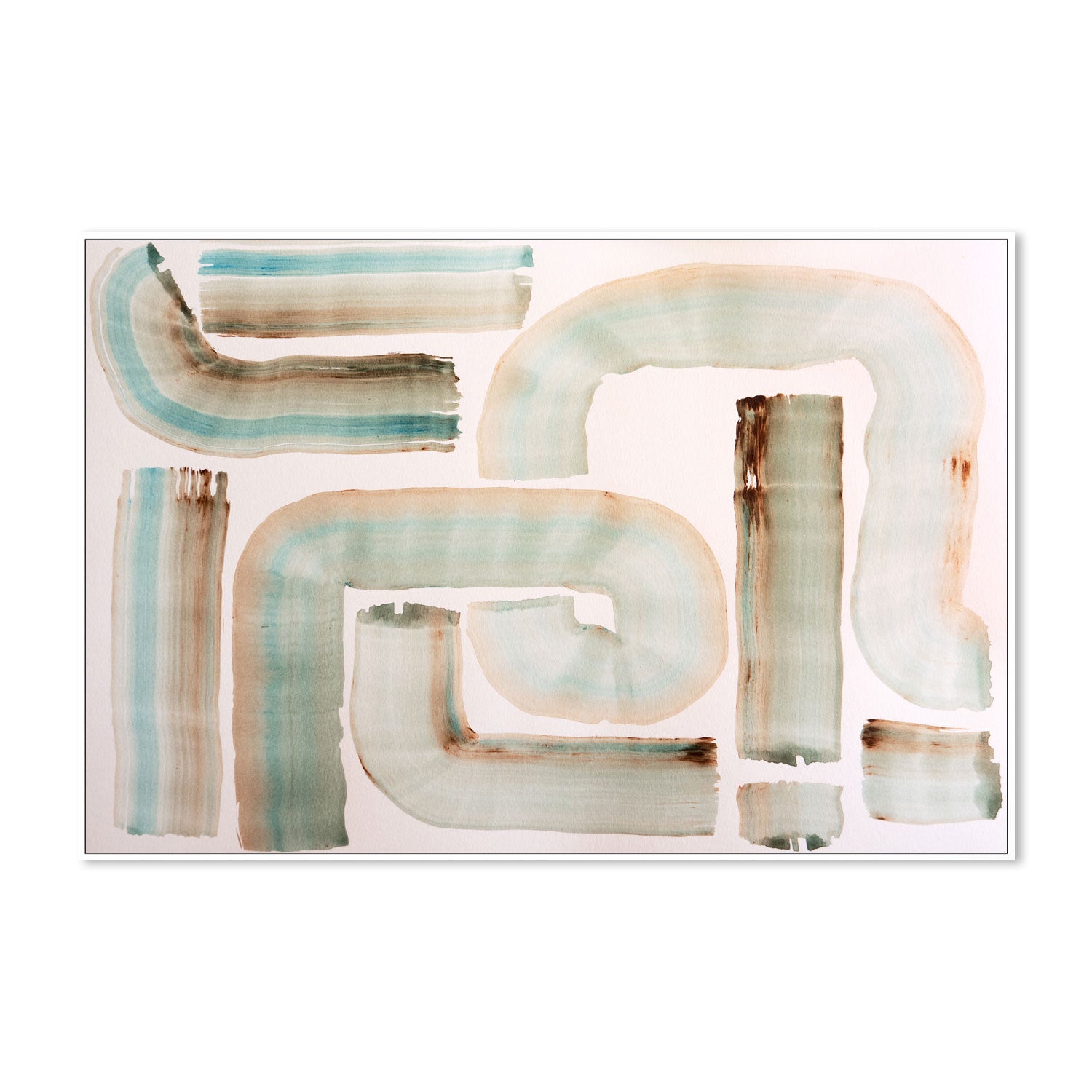 wall-art-print-canvas-poster-framed-Thought Lines , By Hope Bainbridge-5