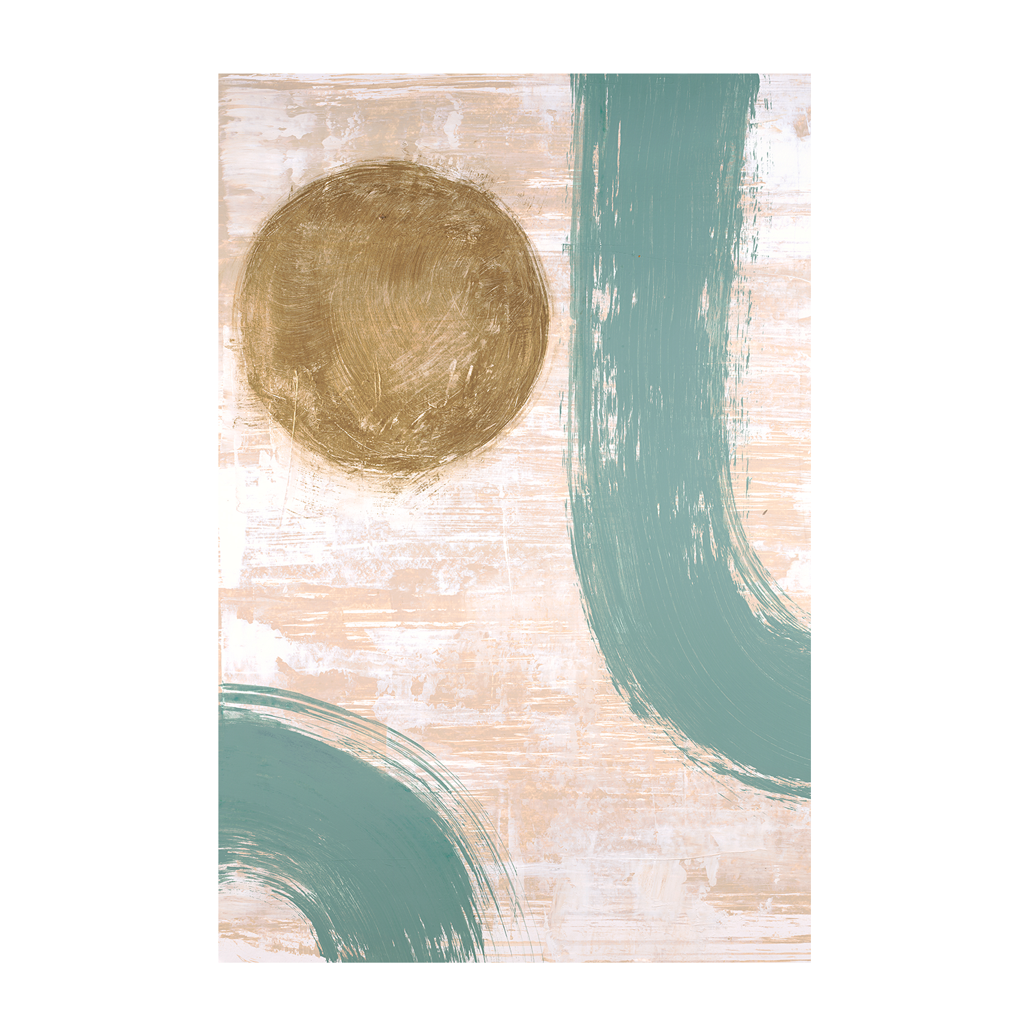 wall-art-print-canvas-poster-framed-Threads and Circle, Style A , By Filippoloco-1