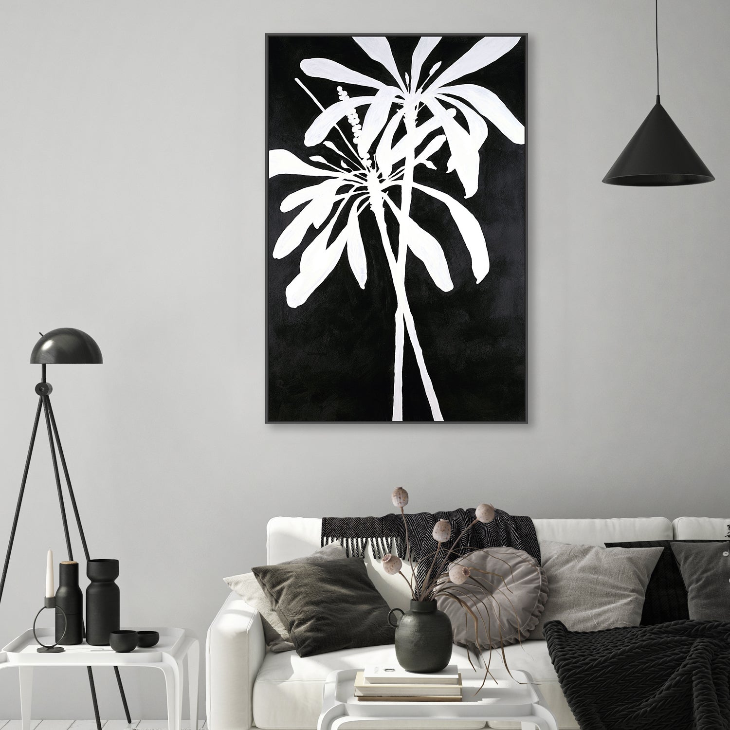wall-art-print-canvas-poster-framed-Threads and Circle, Style A , By Filippoloco-7