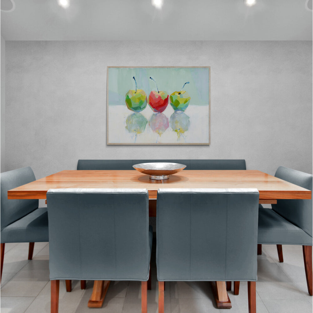wall-art-print-canvas-poster-framed-Three Apples-by-Jenny Westenhofer Art-Gioia Wall Art