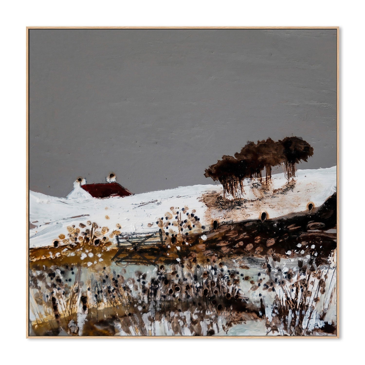 wall-art-print-canvas-poster-framed-Through The Gate , By Louise O'hara-4
