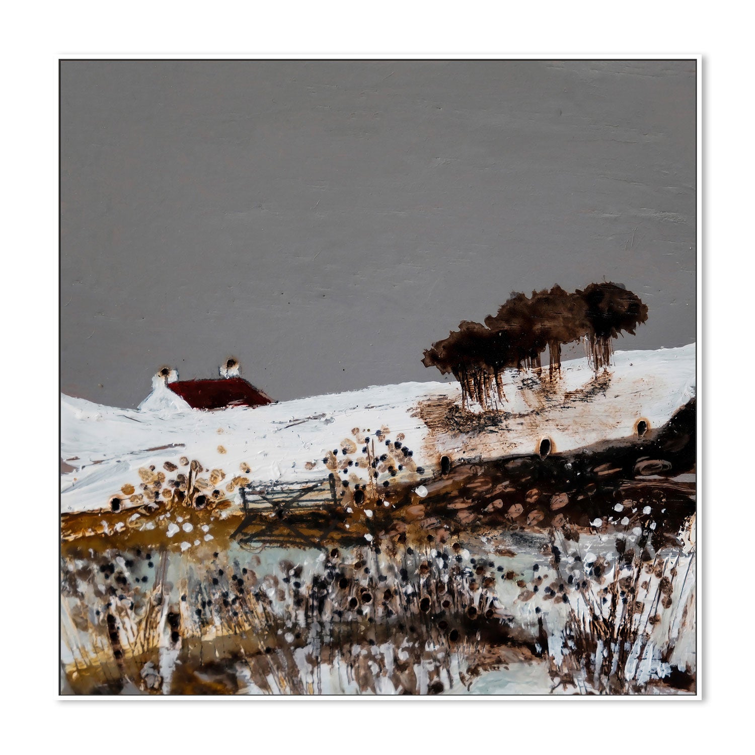 wall-art-print-canvas-poster-framed-Through The Gate , By Louise O'hara-5