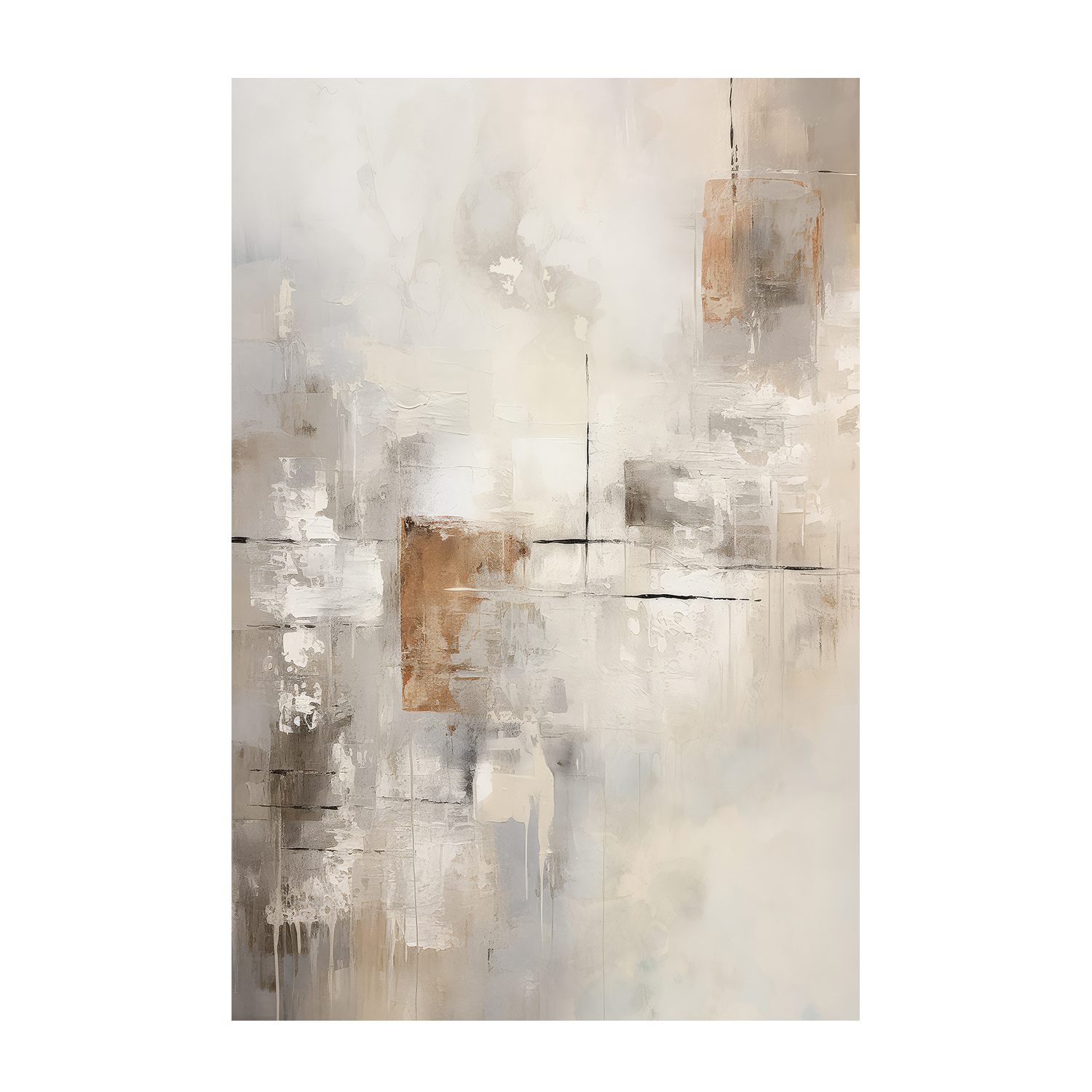 wall-art-print-canvas-poster-framed-Through The Mist, Style B , By Raymond Powers-1