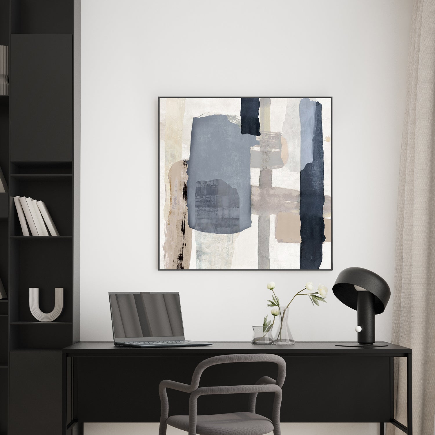 wall-art-print-canvas-poster-framed-Tides in Check, Style A-2