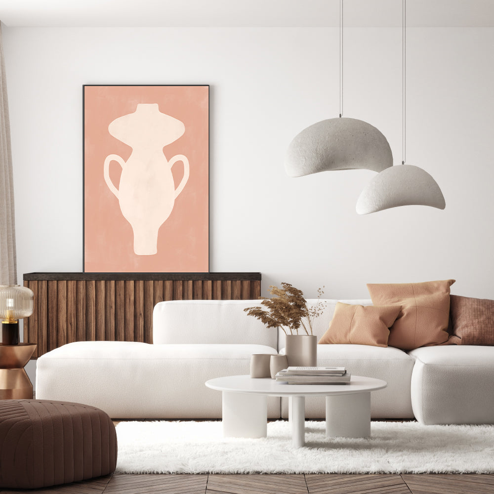 wall-art-print-canvas-poster-framed-Timeless Terracotta , By Elena Ristova-GIOIA-WALL-ART