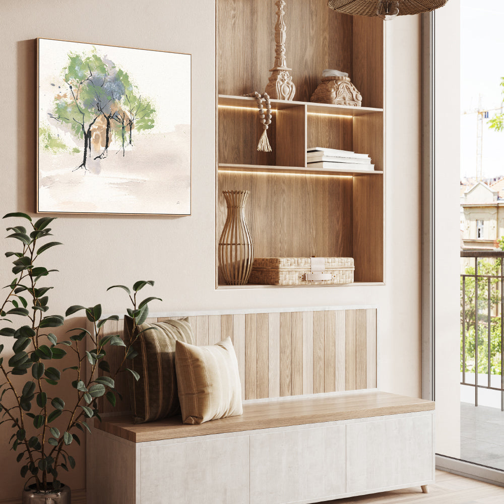 wall-art-print-canvas-poster-framed-Tinted Treescape, Style A , By Chris Paschke-7