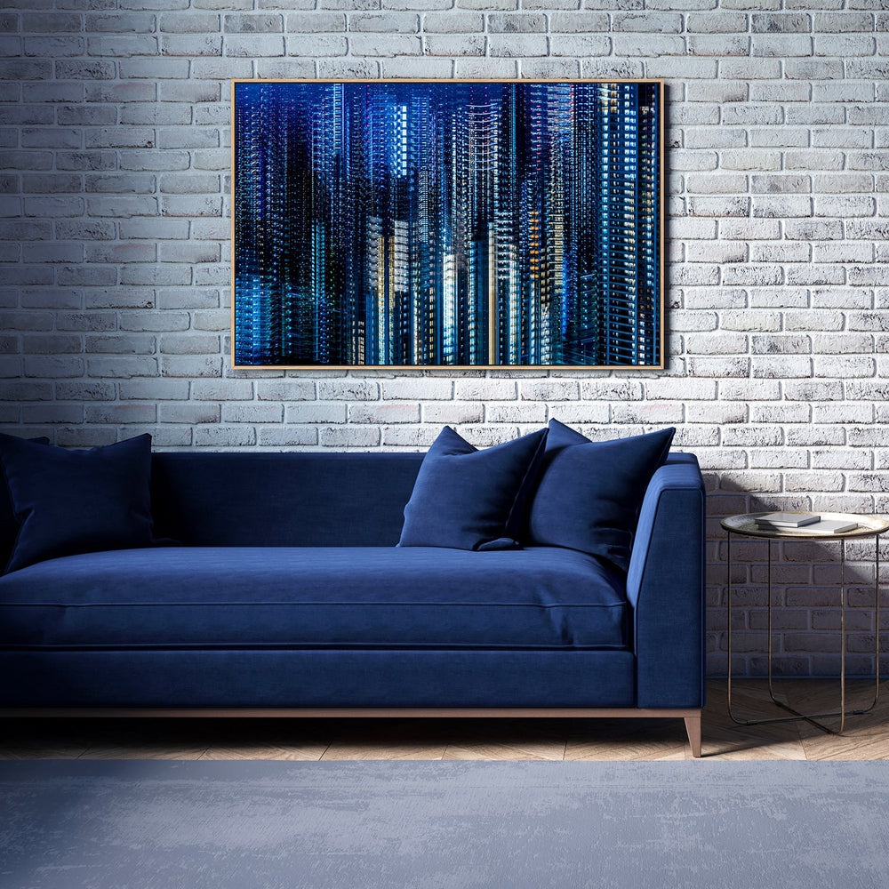 wall-art-print-canvas-poster-framed-Tokyo Layers, By Sasaki Makoto-by-Plus X Studio-Gioia Wall Art