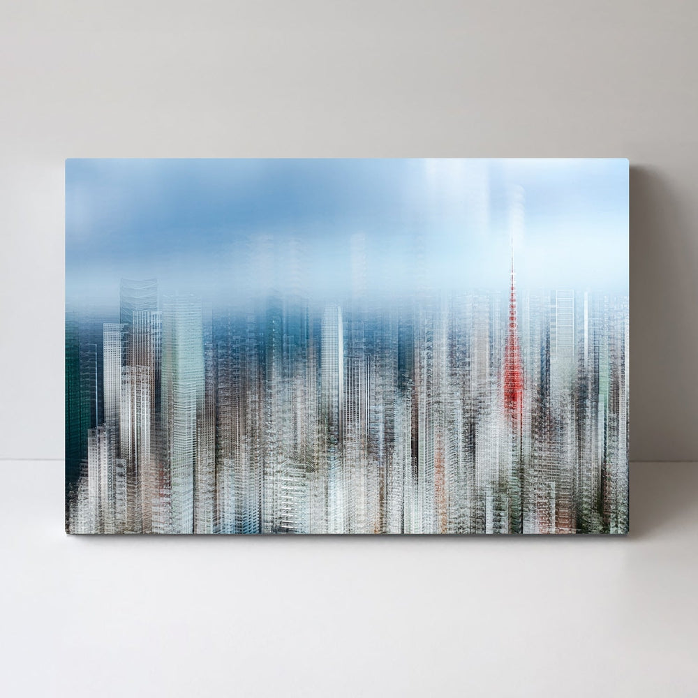 wall-art-print-canvas-poster-framed-Tokyo Layers, By Sasaki Makoto-by-Plus X Studio-Gioia Wall Art