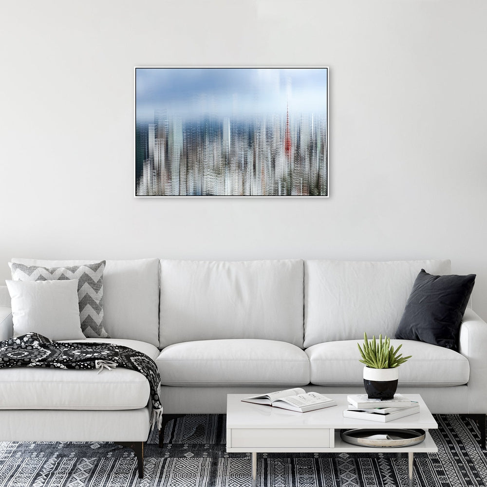wall-art-print-canvas-poster-framed-Tokyo Layers, By Sasaki Makoto-by-Plus X Studio-Gioia Wall Art