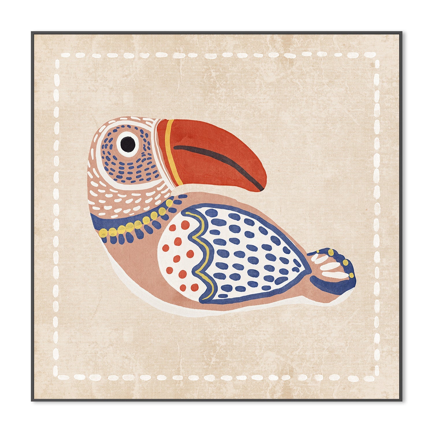 wall-art-print-canvas-poster-framed-Tonala Bird, Style B-3