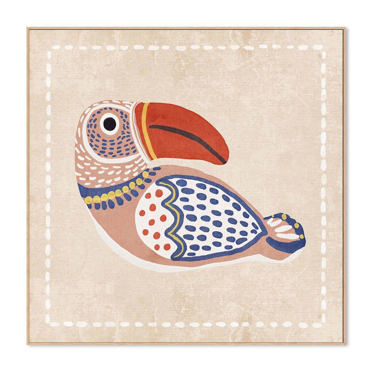 wall-art-print-canvas-poster-framed-Tonala Bird, Style B-4