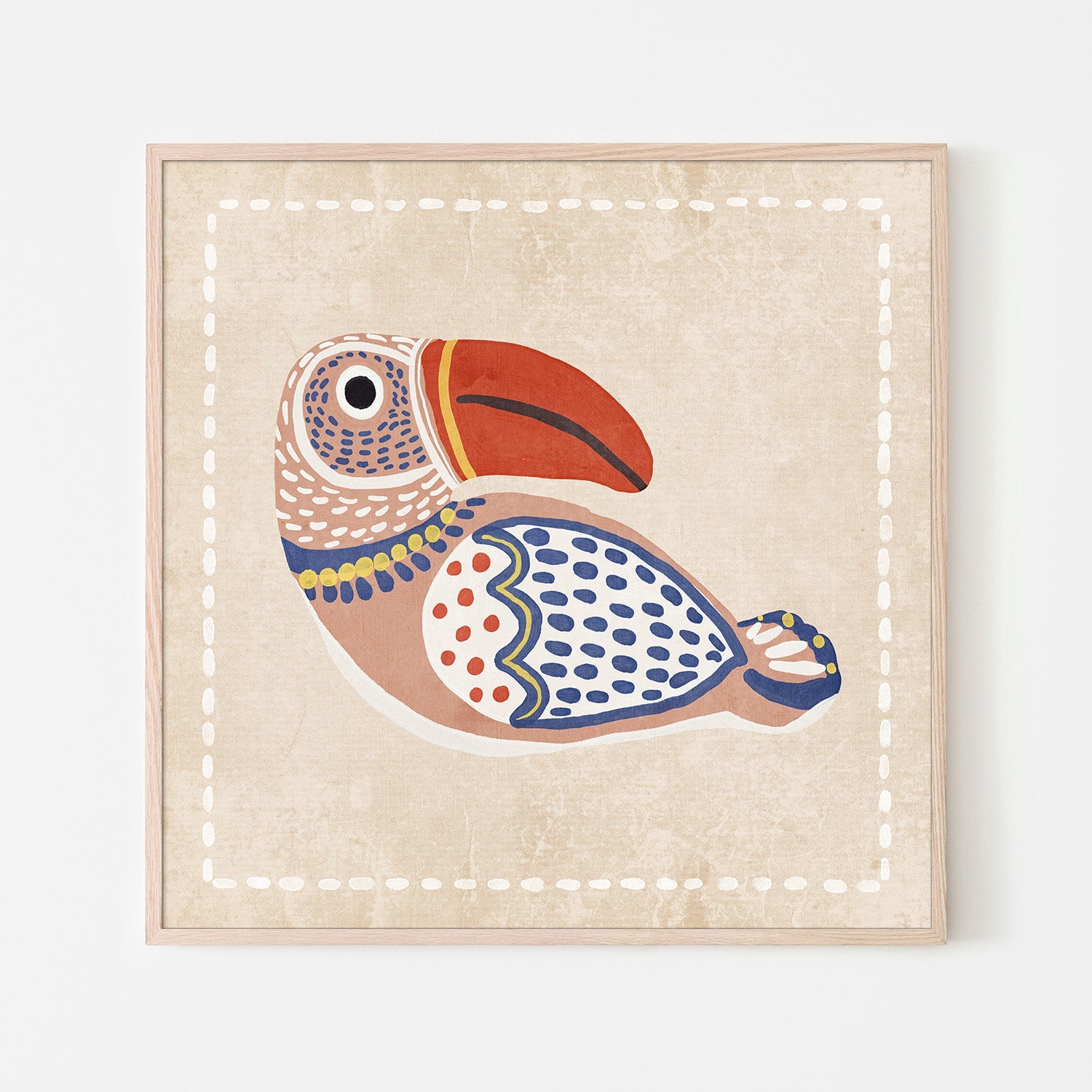 wall-art-print-canvas-poster-framed-Tonala Bird, Style B-6