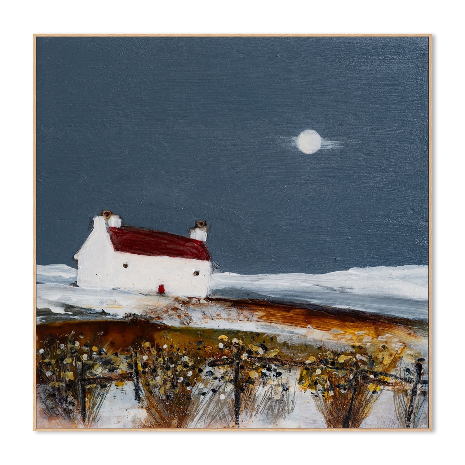 wall-art-print-canvas-poster-framed-Top Of The Road , By Louise O'Hara-4