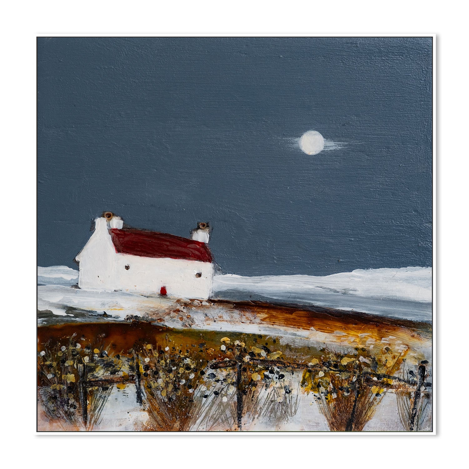 wall-art-print-canvas-poster-framed-Top Of The Road , By Louise O'Hara-5