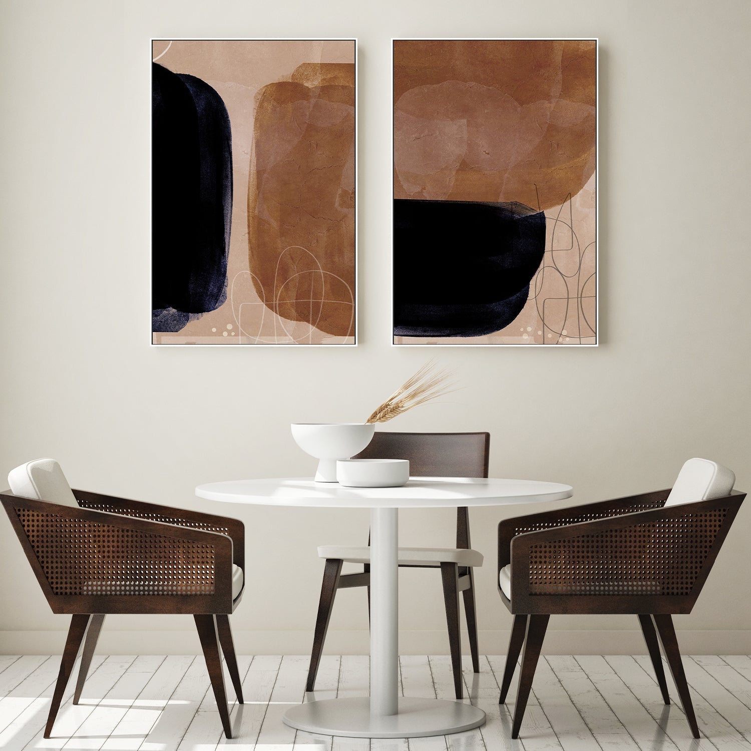 wall-art-print-canvas-poster-framed-Tota, Style A & B, Set Of 2 , By Aoibhne Hogan-7