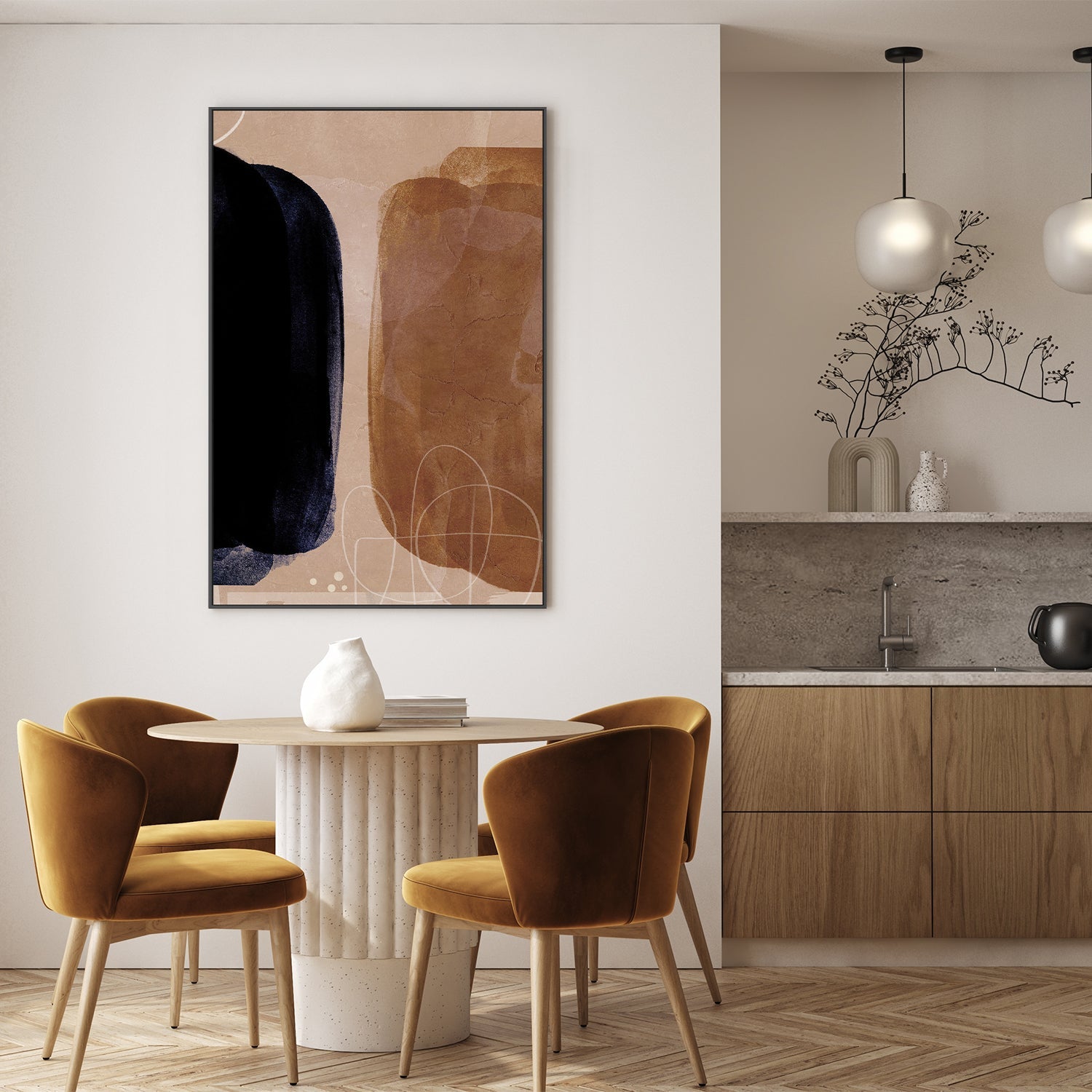 wall-art-print-canvas-poster-framed-Tota, Style A , By Aoibhne Hogan-7