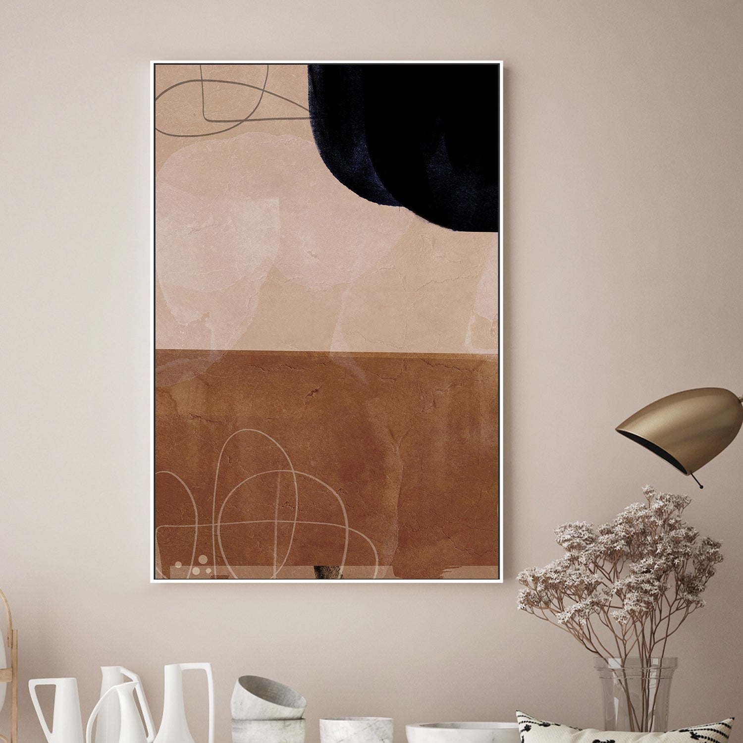 wall-art-print-canvas-poster-framed-Tota, Style C , By Aoibhne Hogan-2