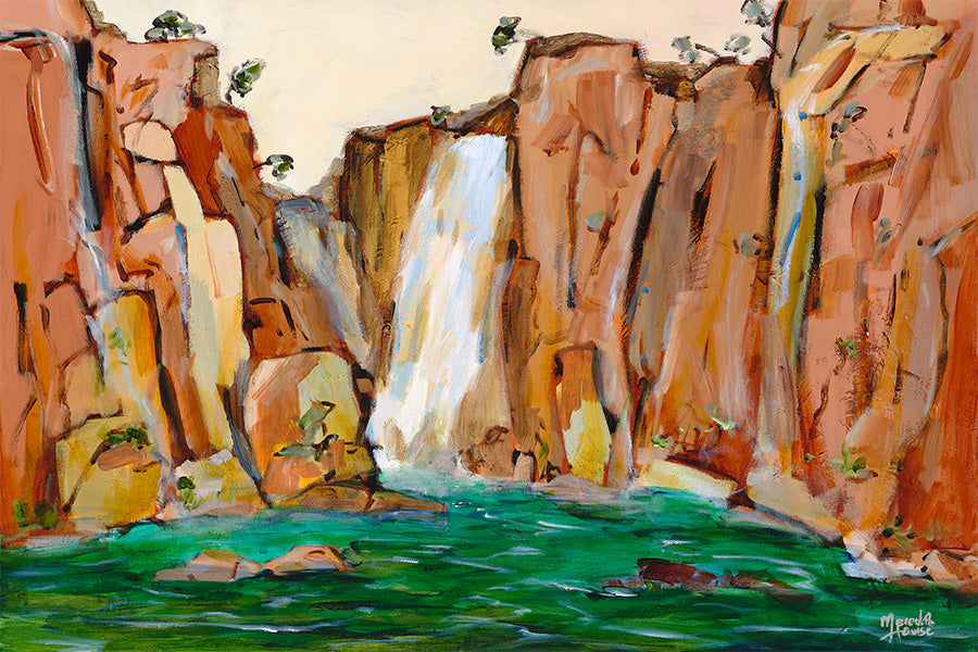 wall-art-print-canvas-poster-framed-Towering Cliffs-1