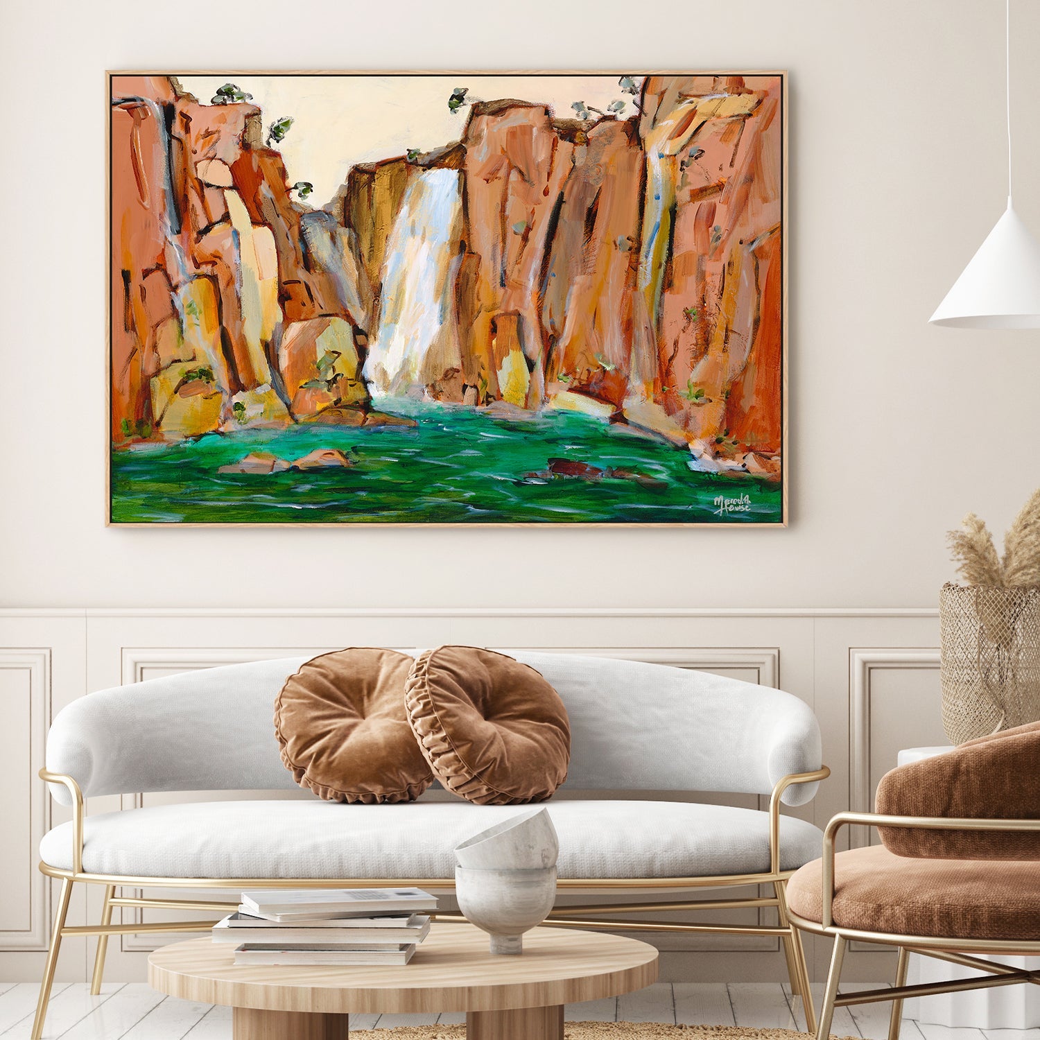 wall-art-print-canvas-poster-framed-Towering Cliffs-2