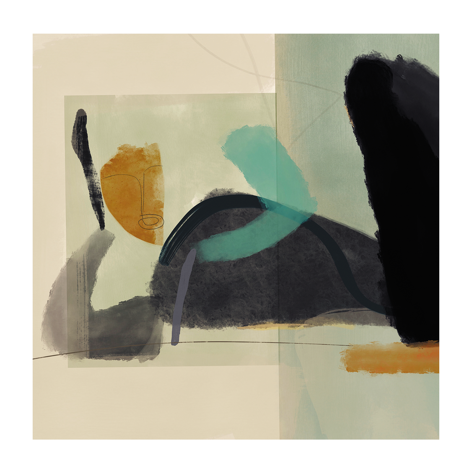 wall-art-print-canvas-poster-framed-Tranquil , By Rohan Sharma-1