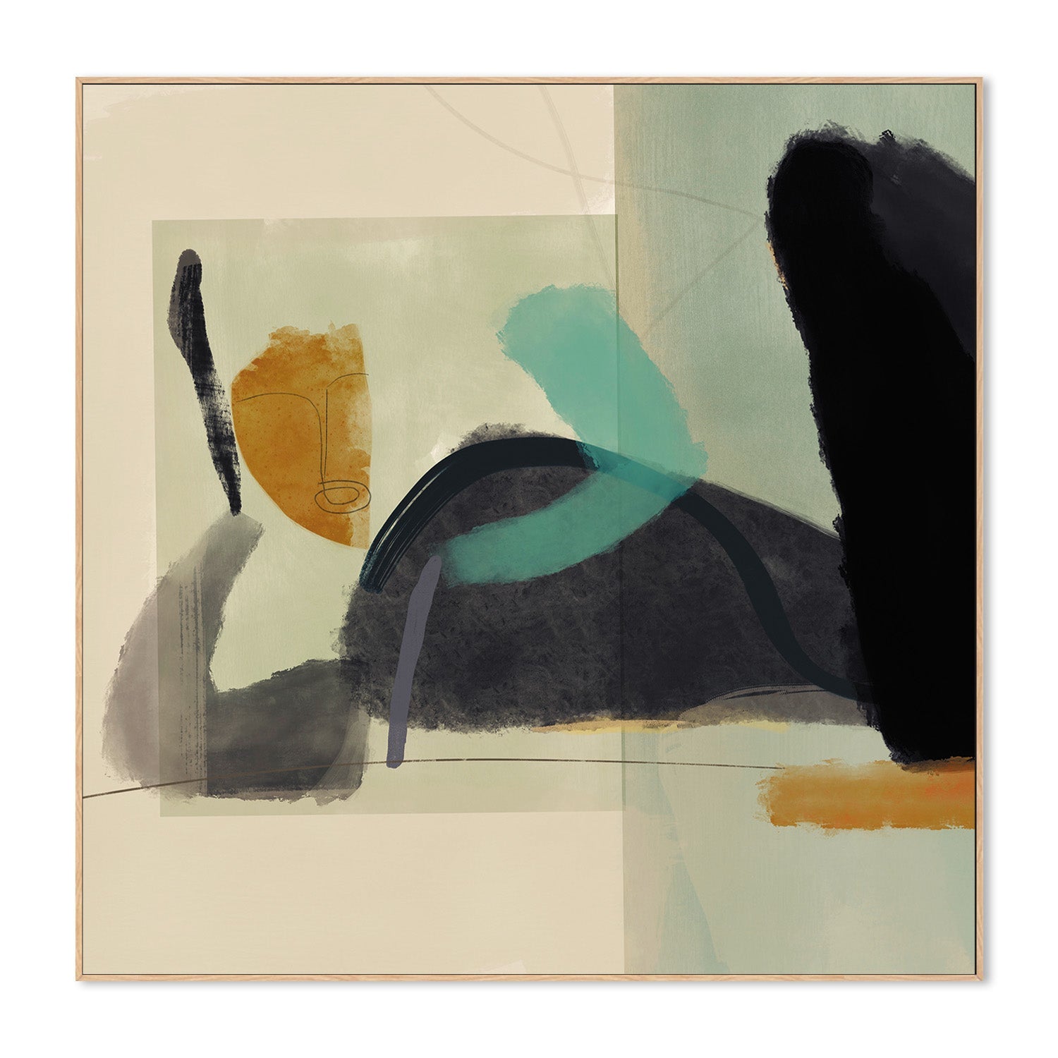 wall-art-print-canvas-poster-framed-Tranquil , By Rohan Sharma-4