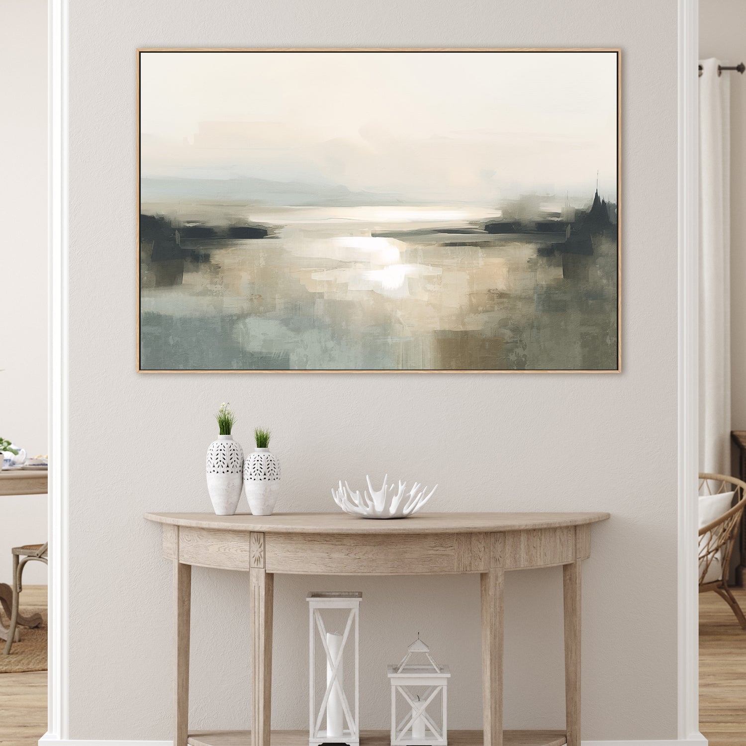 wall-art-print-canvas-poster-framed-Tranquil Marsh, Style A-2