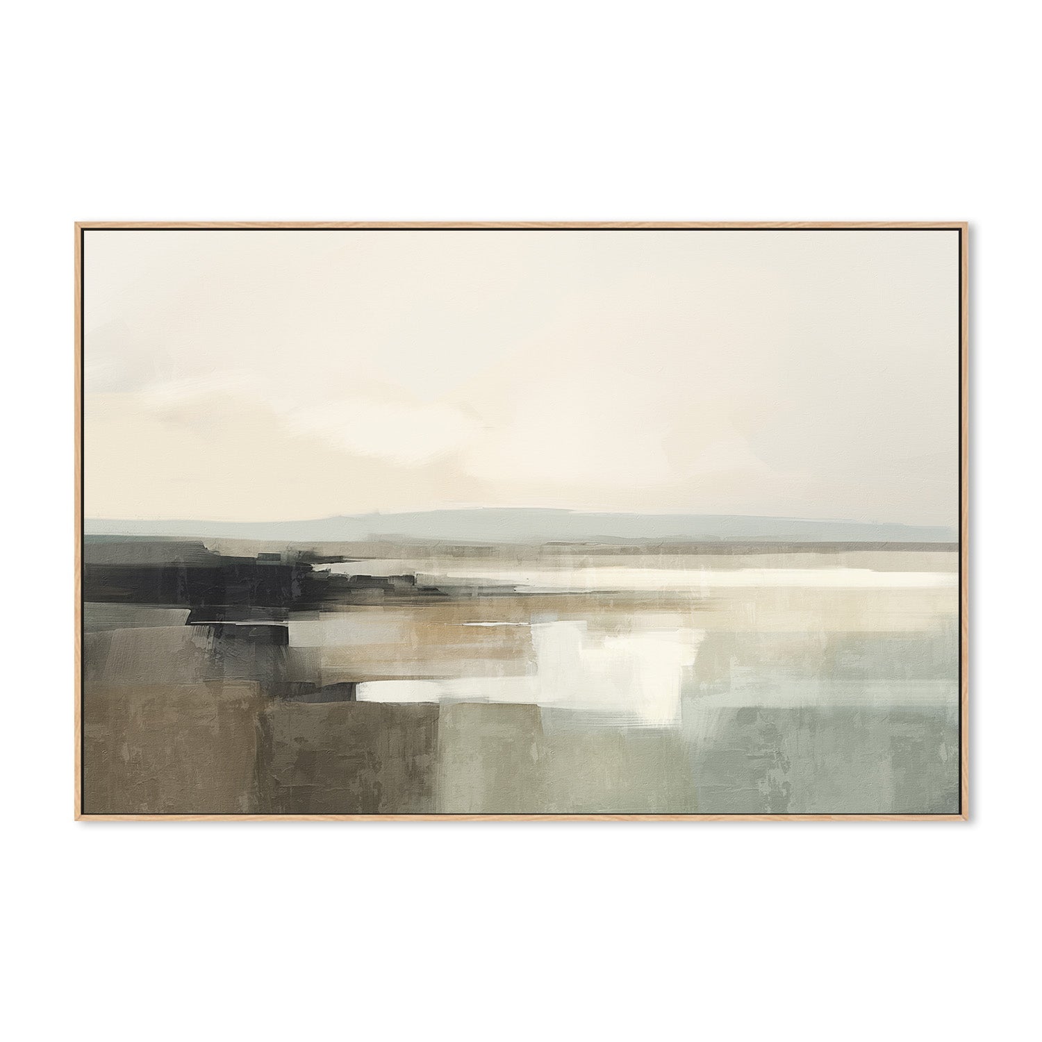wall-art-print-canvas-poster-framed-Tranquil Marsh, Style B-4