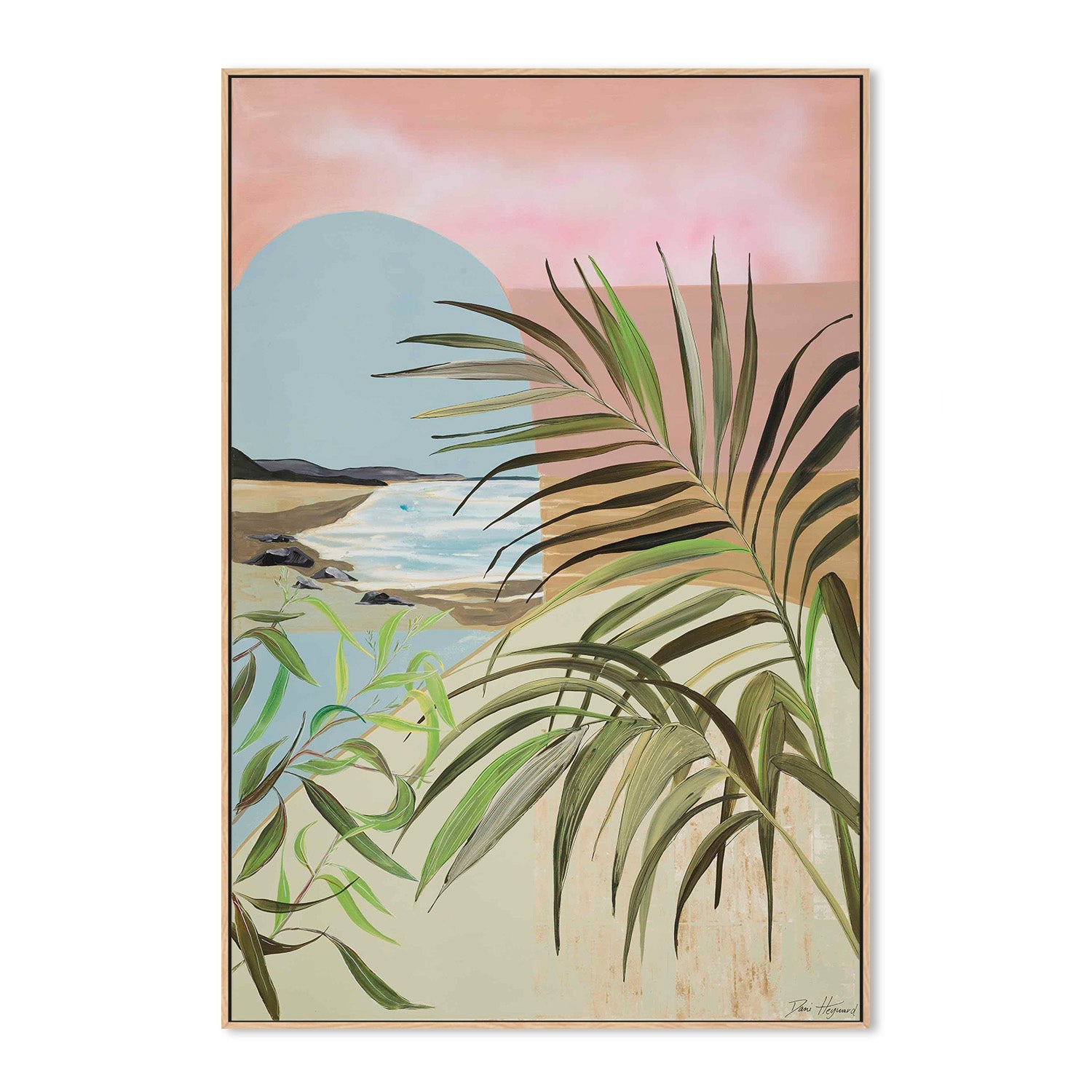 wall-art-print-canvas-poster-framed-Tranquil Tide-4