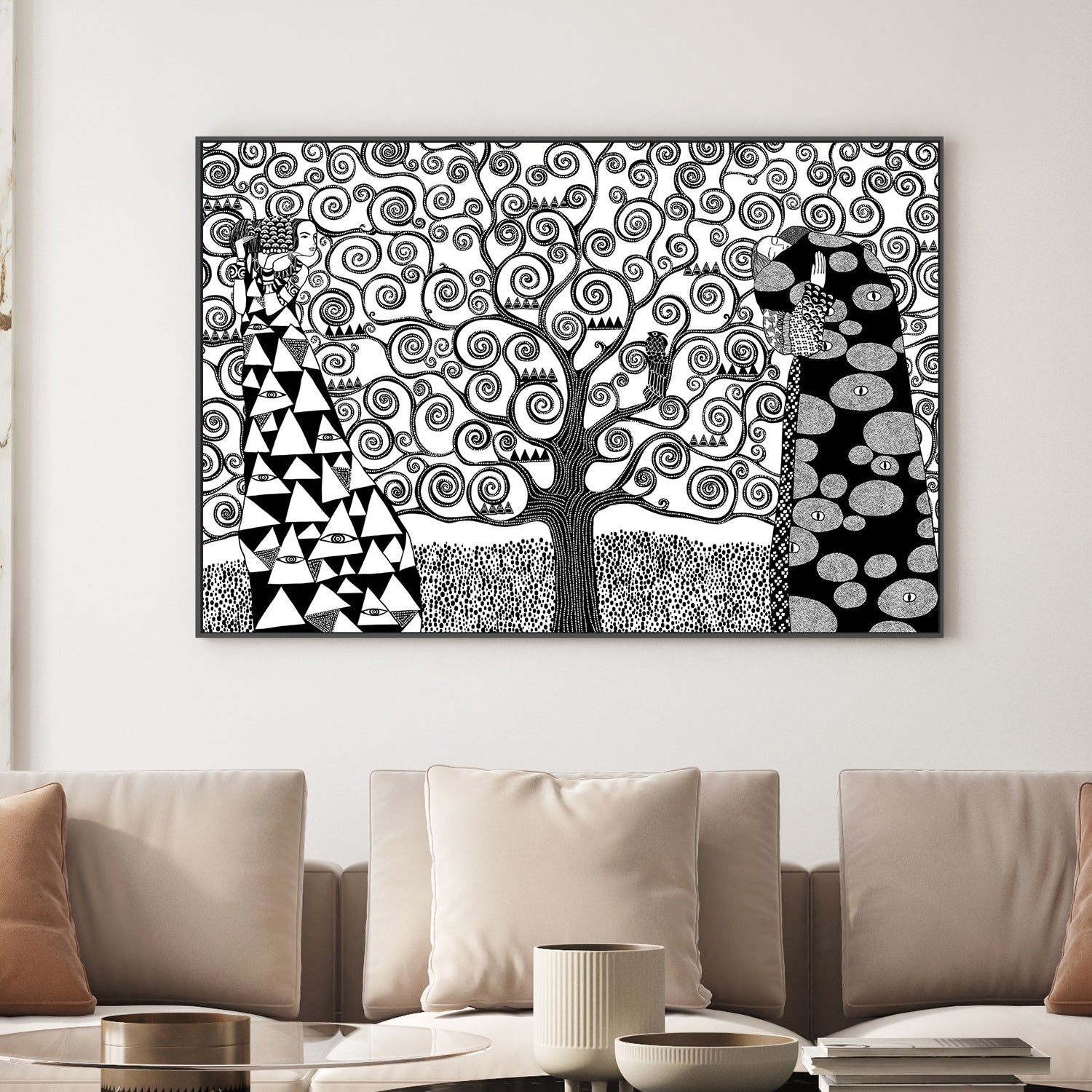 wall-art-print-canvas-poster-framed-Tree of Life-7