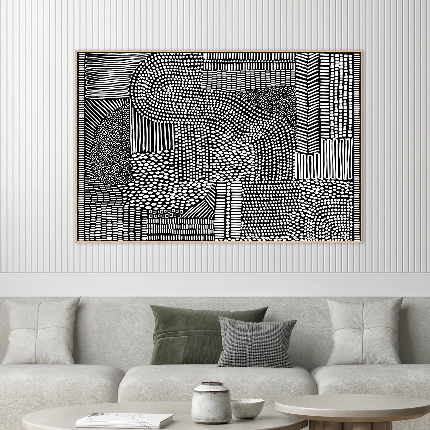 wall-art-print-canvas-poster-framed-Tribal Tapestry, Style C-7