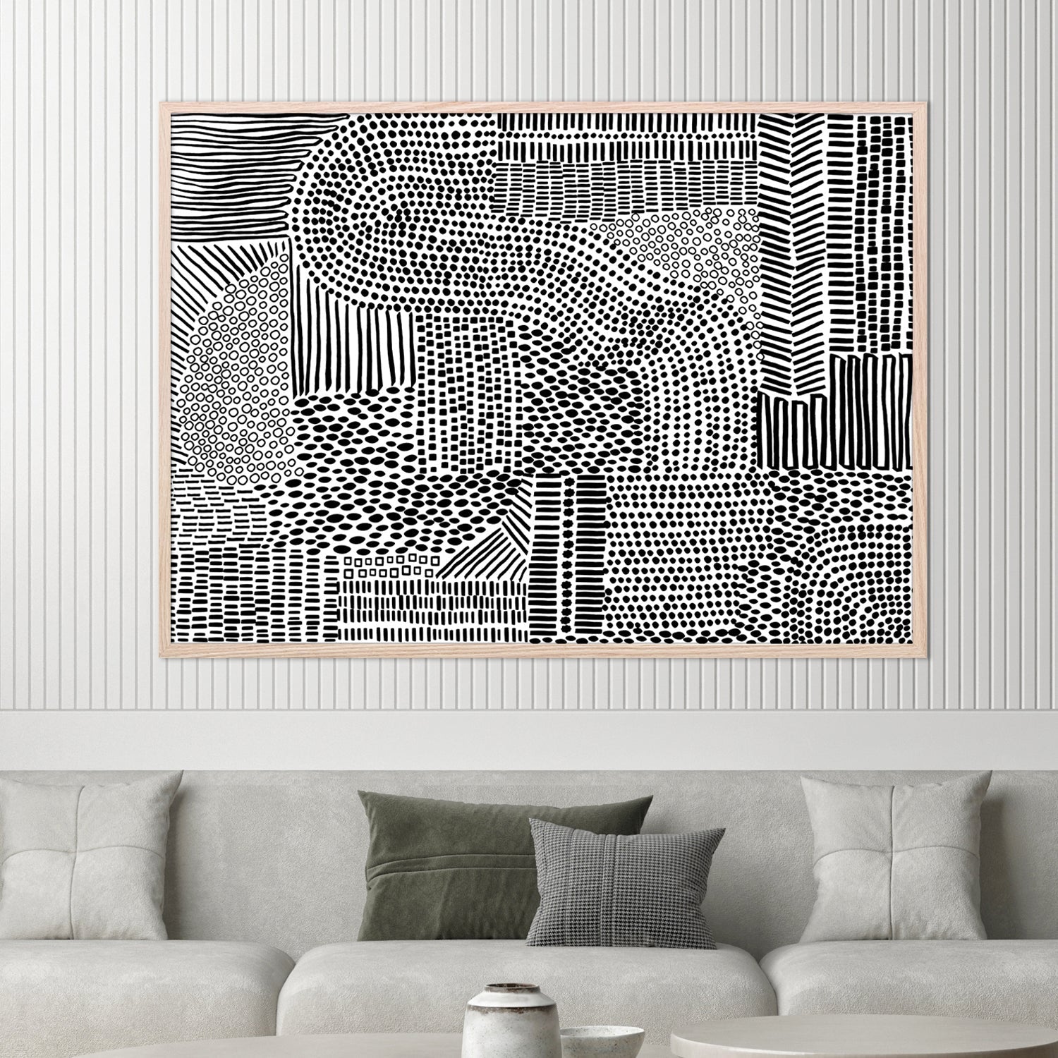 wall-art-print-canvas-poster-framed-Tribal Tapestry, Style D-2