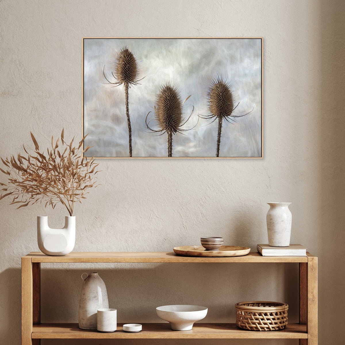wall-art-print-canvas-poster-framed-Triplet, by Gilbert Claes-by-Plus X Studio-Gioia Wall Art