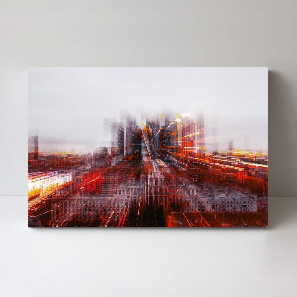 wall-art-print-canvas-poster-framed-Tron City, By Carmine Chiriaco-by-Plus X Studio-Gioia Wall Art