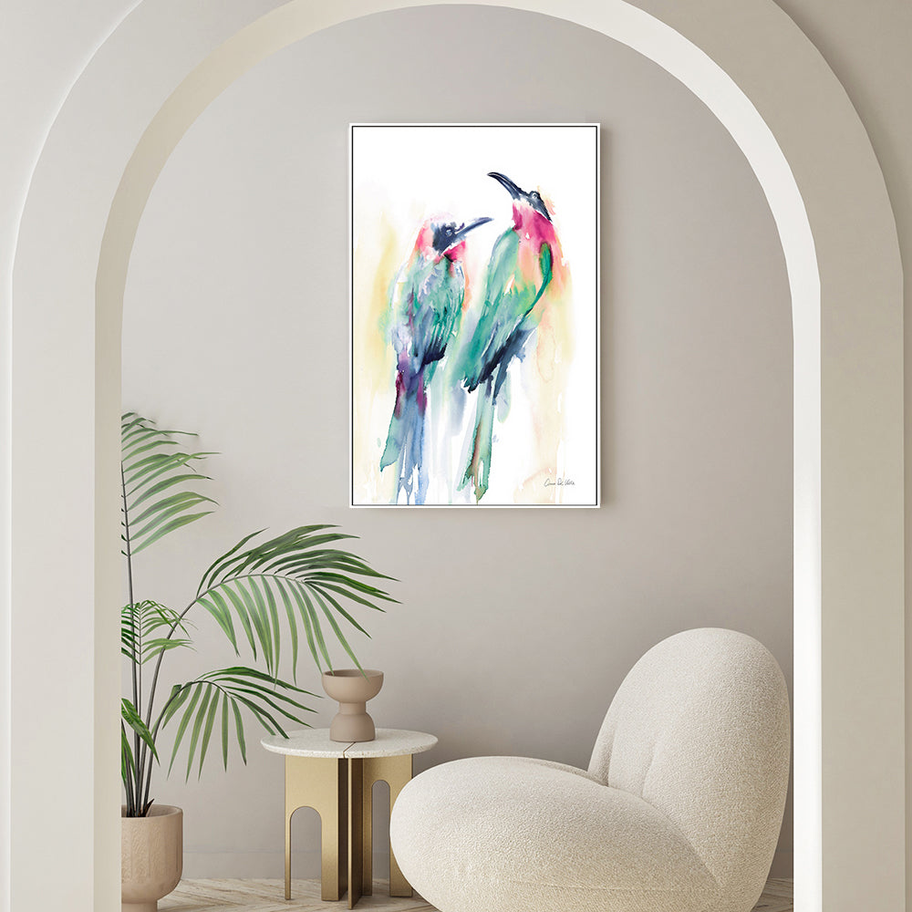wall-art-print-canvas-poster-framed-Tropical Birds , By Aimee Del Valle-GIOIA-WALL-ART