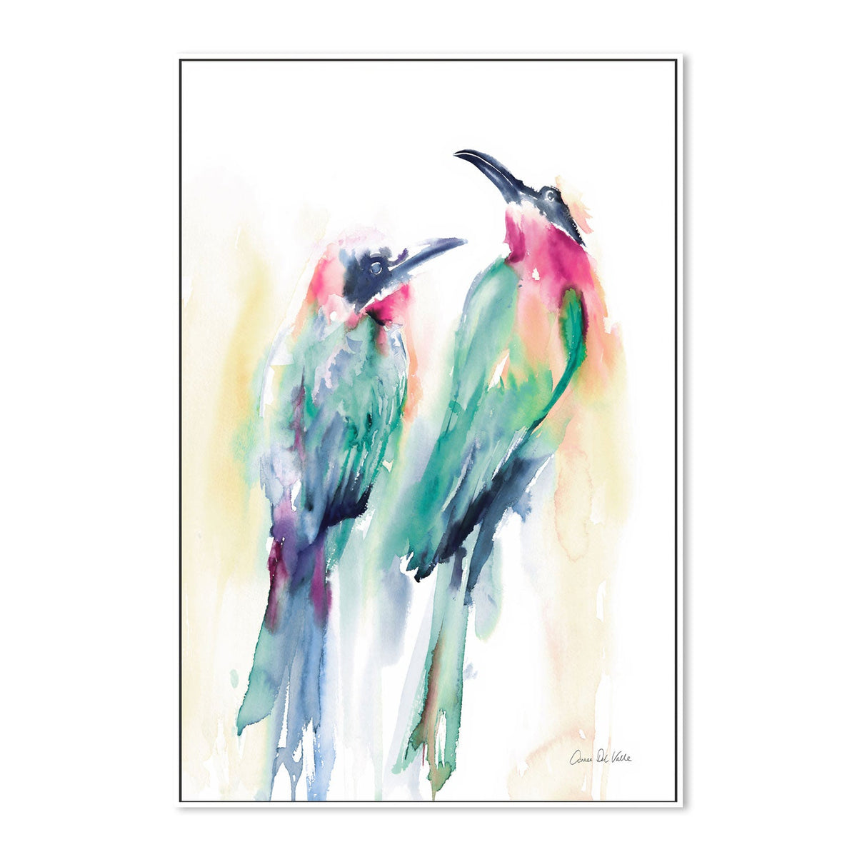 wall-art-print-canvas-poster-framed-Tropical Birds , By Aimee Del Valle-GIOIA-WALL-ART