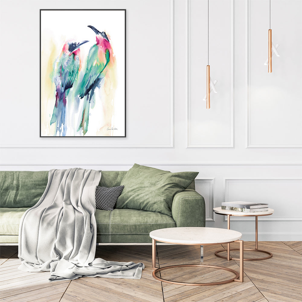 wall-art-print-canvas-poster-framed-Tropical Birds , By Aimee Del Valle-GIOIA-WALL-ART