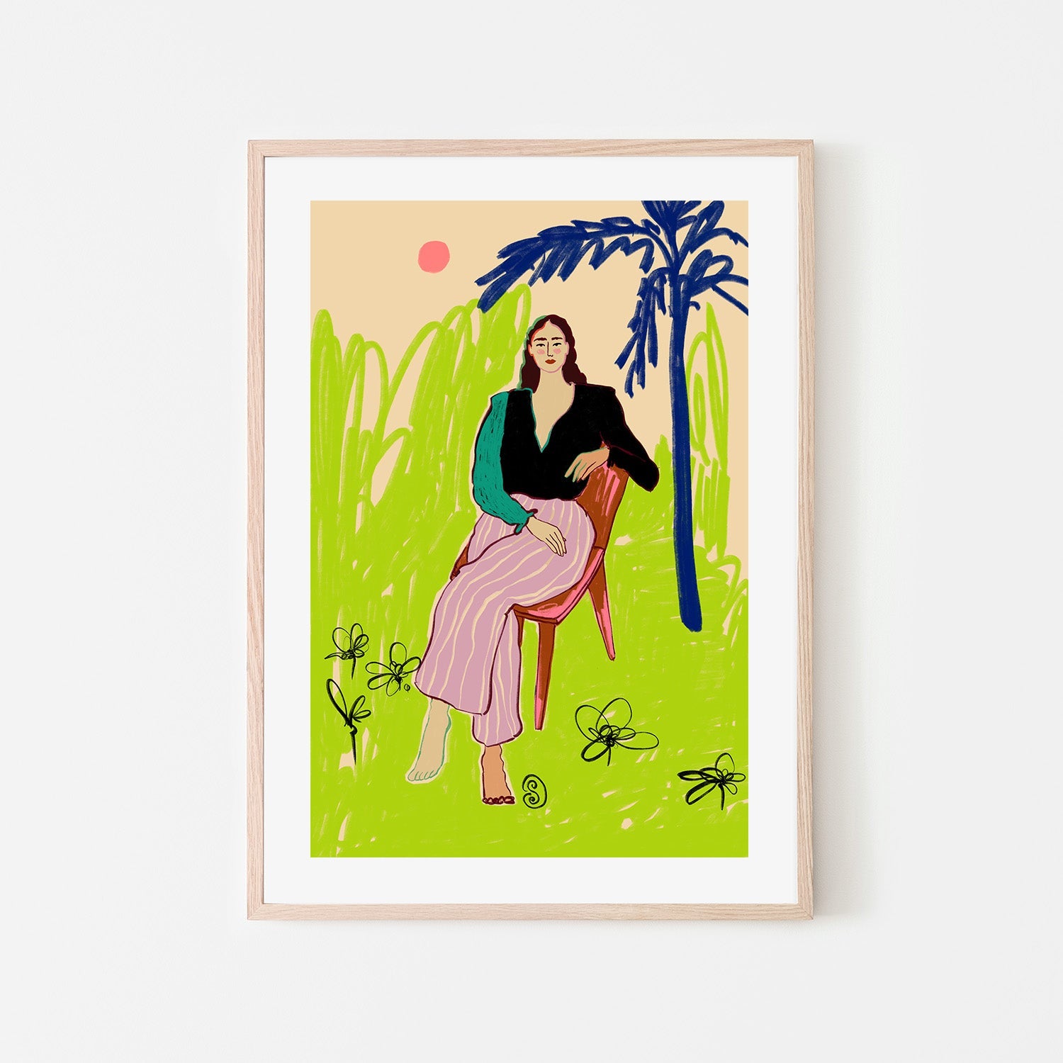 wall-art-print-canvas-poster-framed-Tropical Daydream-6