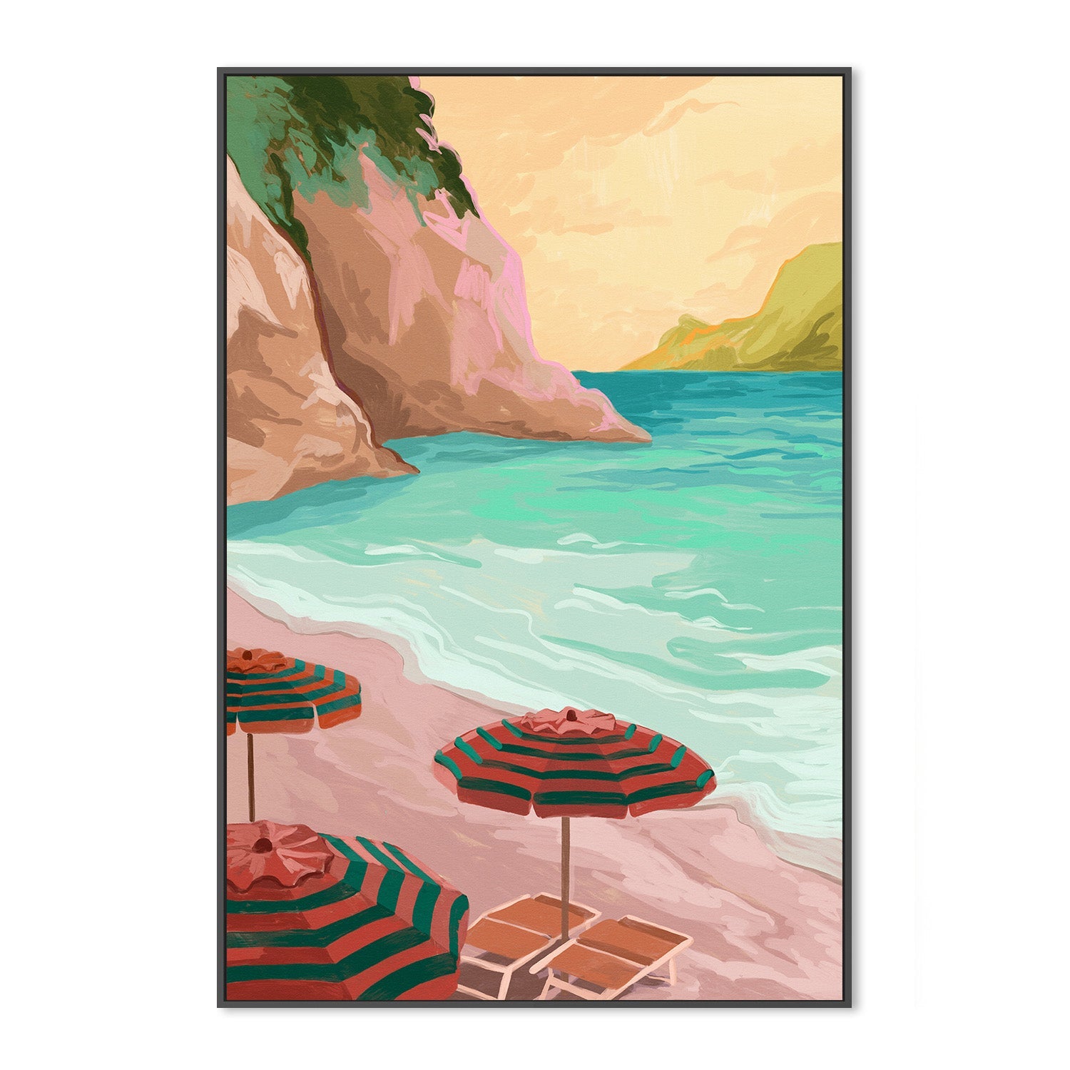 wall-art-print-canvas-poster-framed-Tropical Holiday-3